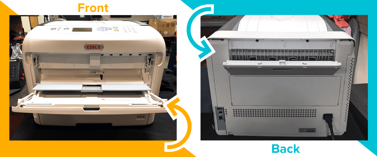 Printing with an OKI White Toner Printer | Coastal Business Supplies