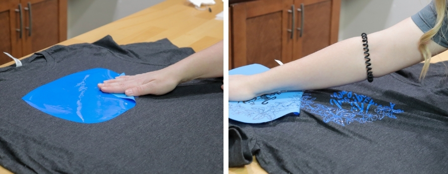 Peeling FOREVER Flex Soft A-Foil from T-Shirt