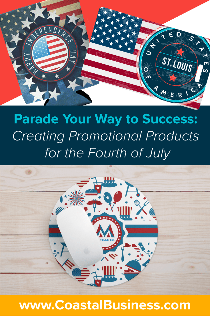 Learn how you can create custom promotional products to capitalize businesses' demand for them on the Fourth of July and other holidays!