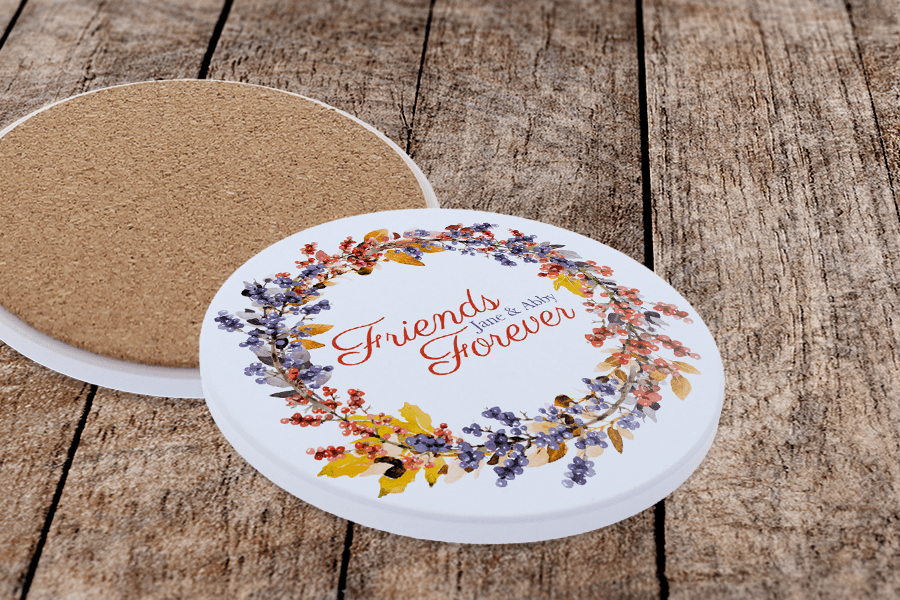 Decorated Sublimation Coasters
