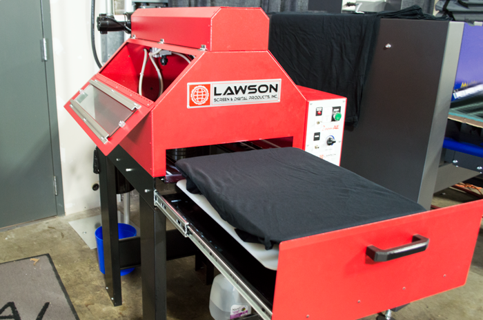 dtg printing pretreatment machine lawson direct to garment coastal business supplies
