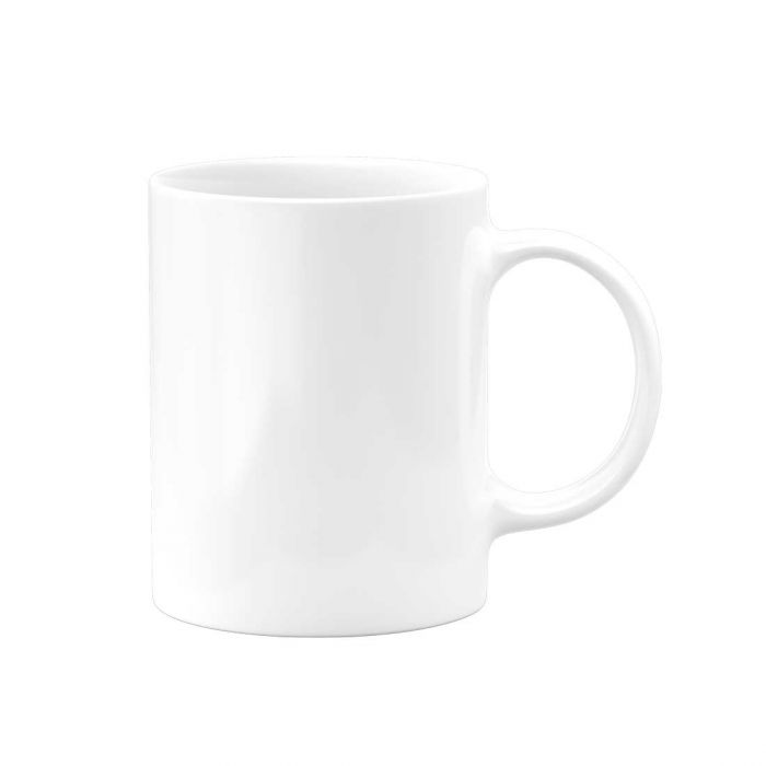 3pcs Sublimation Mugs Blank White Coated Mugs B Grade 11OZ Mugs Sample 