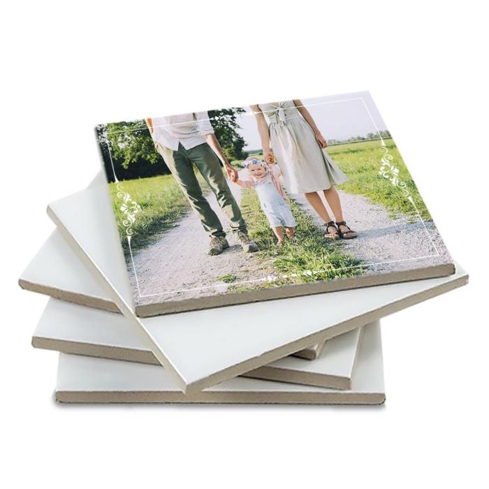 8" x 8" Ceramic Sublimation Photo Tile (36 pack) | Coastal Business