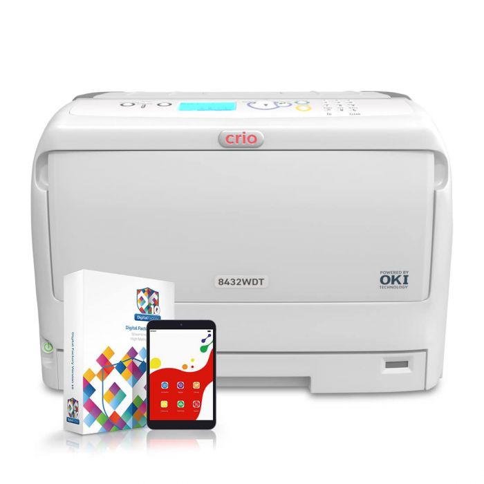 Crio 8432WDT White Toner Printer 