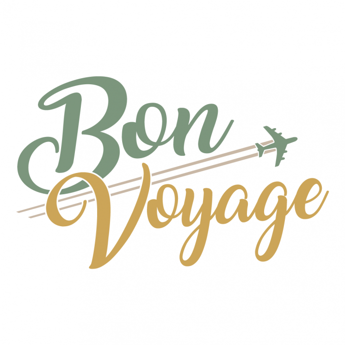 Bon Voyage Cookie Stamp Travel Holidays