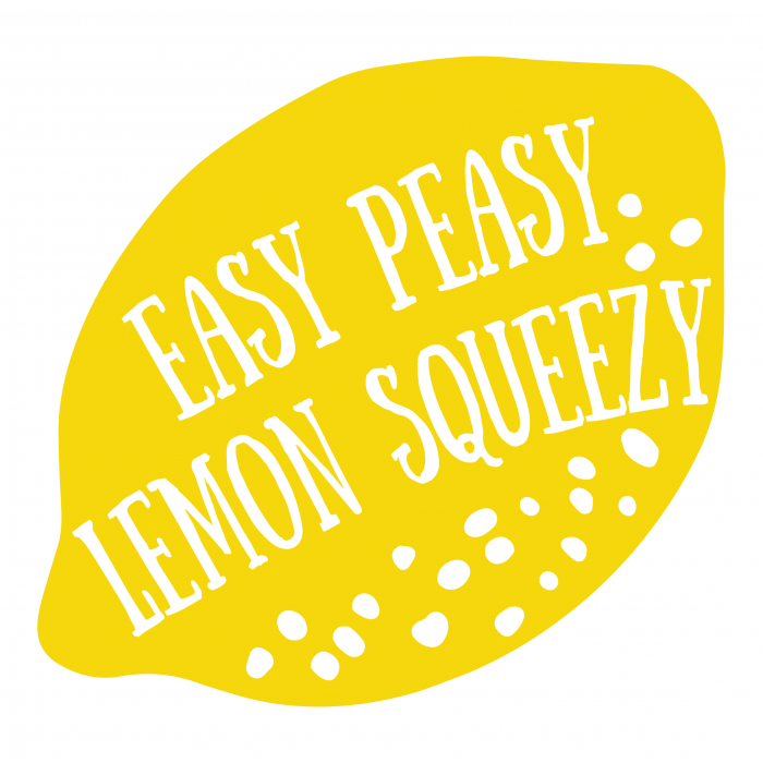 Multiple Sizes Available Easy Peasy Lemon Squeezy   Sublimation Transfer Ready to Press Design Ready to Ship Sub Image