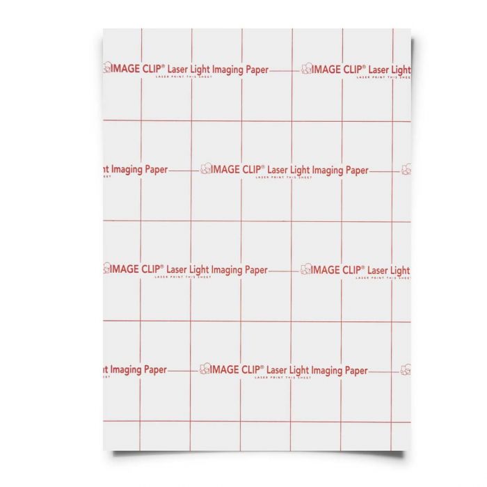 Image Clip Laser Light Self-Weeding Heat Transfer Paper 8.5 x 11-50 Sheets 