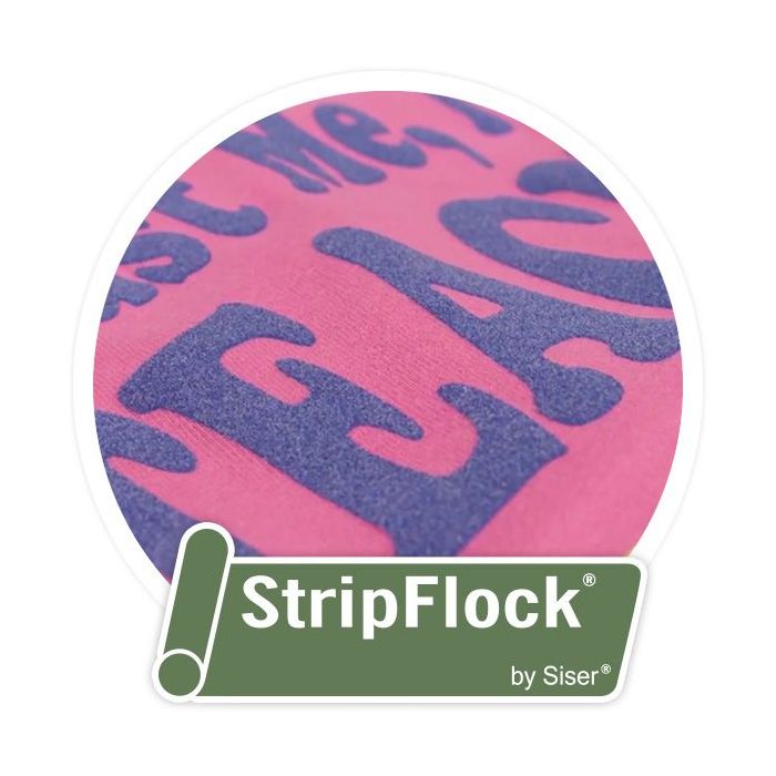 Siser StripFlock Iron On Heat Transfer Vinyl 15" Roll *FREE SHIPPING*