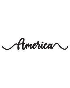 America Script, Independence Day, Fourth of July, SVG Design