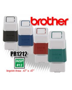 Brother Stamp 1212 Replacement - Customizable Pre-Inked Rubber Stamp