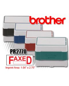 Brother Stamp 2770 Replacement - Customizable Pre-Inked Rubber Stamp