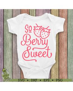 So Berry Sweet Strawberry SVG