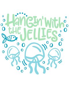 Hangin' with the Jellies - Beach Jellyfish SVG File