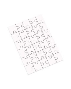 30-Piece Sublimation Jigsaw Puzzle - 6.81" x 9.81"- SB4742 