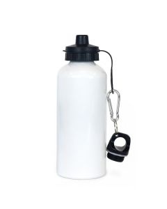 Dual-Lid Aluminum Sublimation Water Bottle - 20oz.