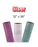 Siser Glitter Heat Transfer Vinyl - 12" x 36"