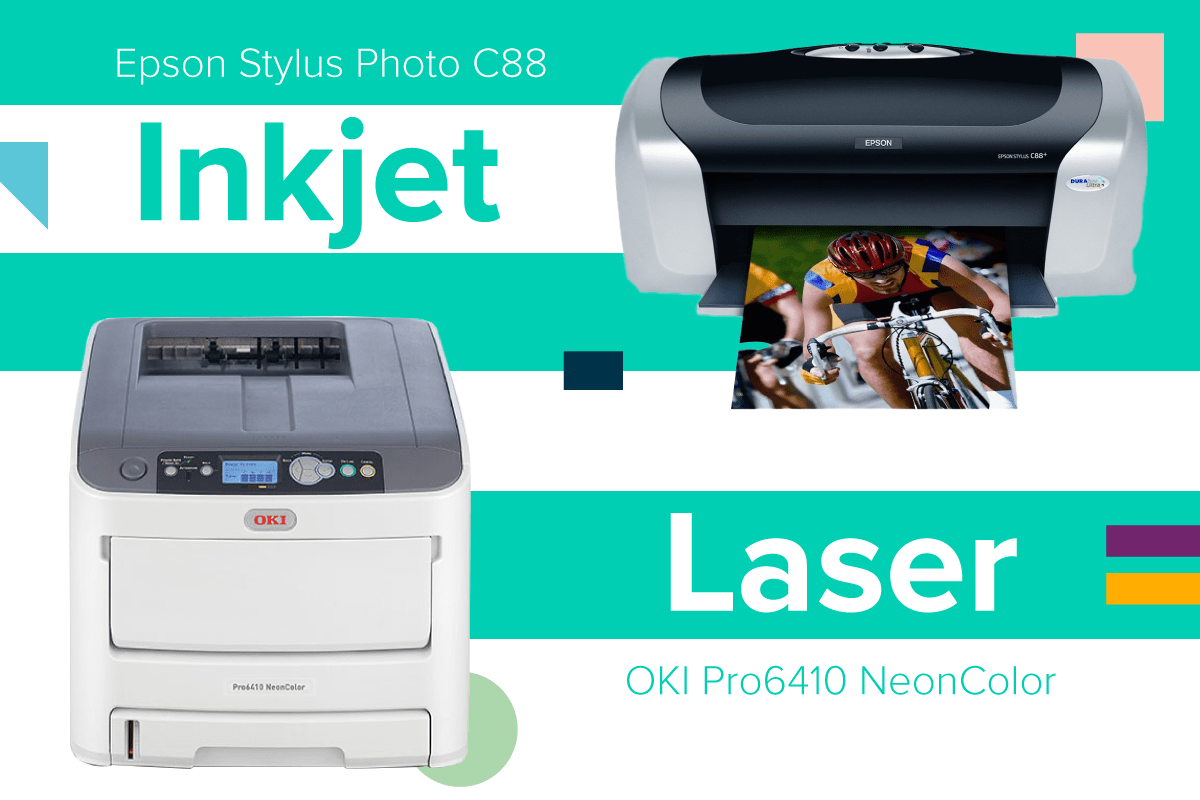 Inkjet vs. Laser Printer Featuring Epson C88 and OKI Pro6410 | Coastal Business Supplies