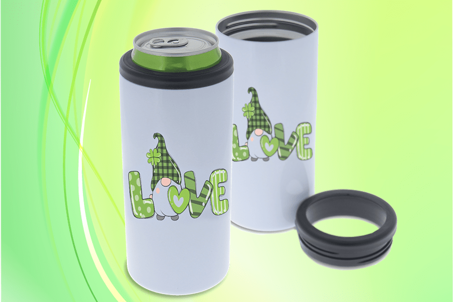 St. Patrick's Day Sublimation Skinny Can Cooler